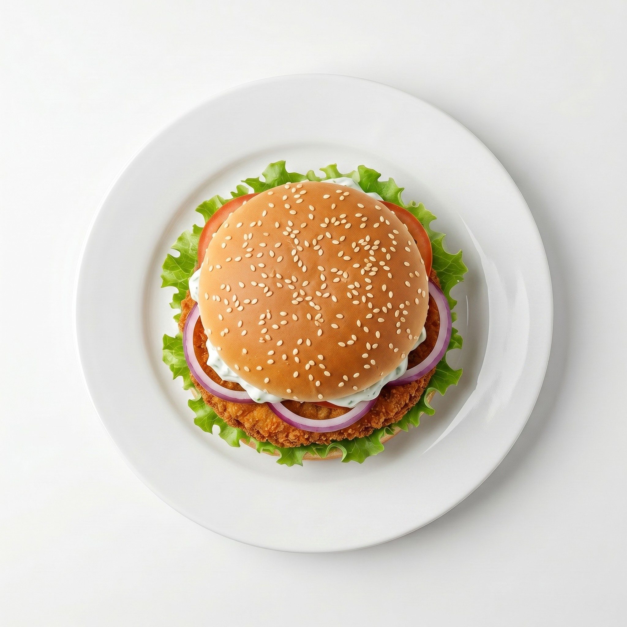 Aloo Tikki Burger.