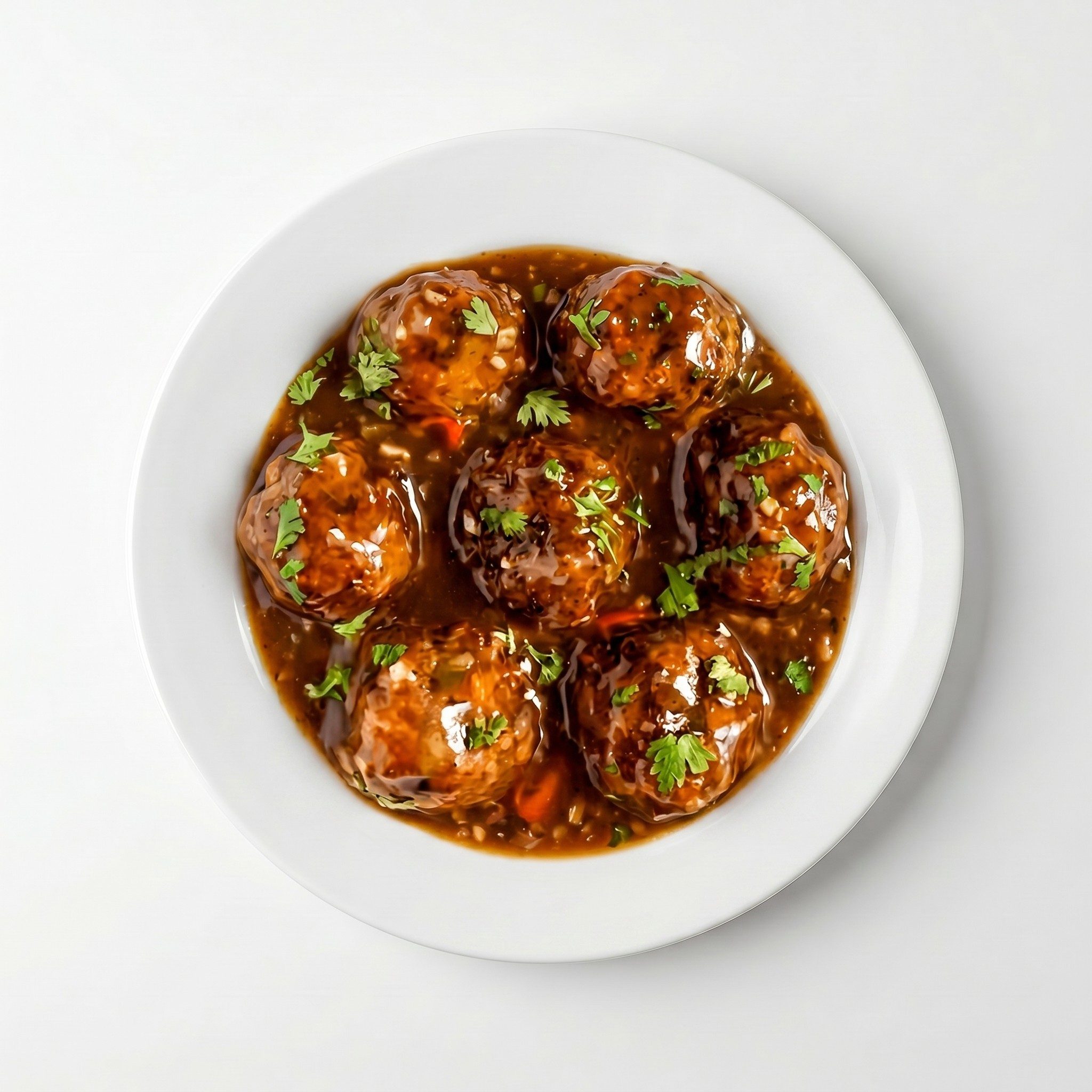Veggie Manchurian.