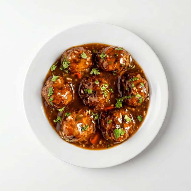 Veggie Manchurian.