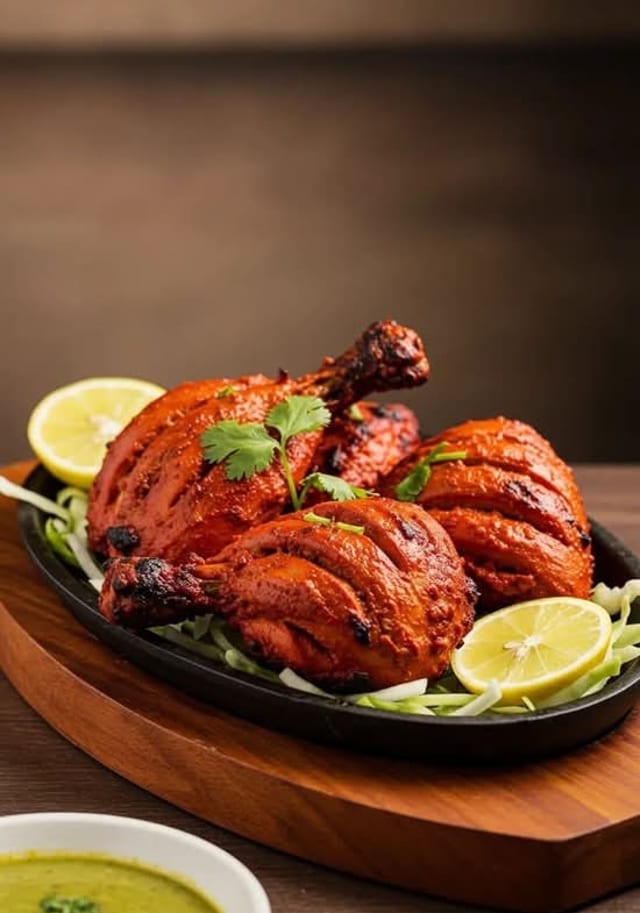 Tandoori Chicken.